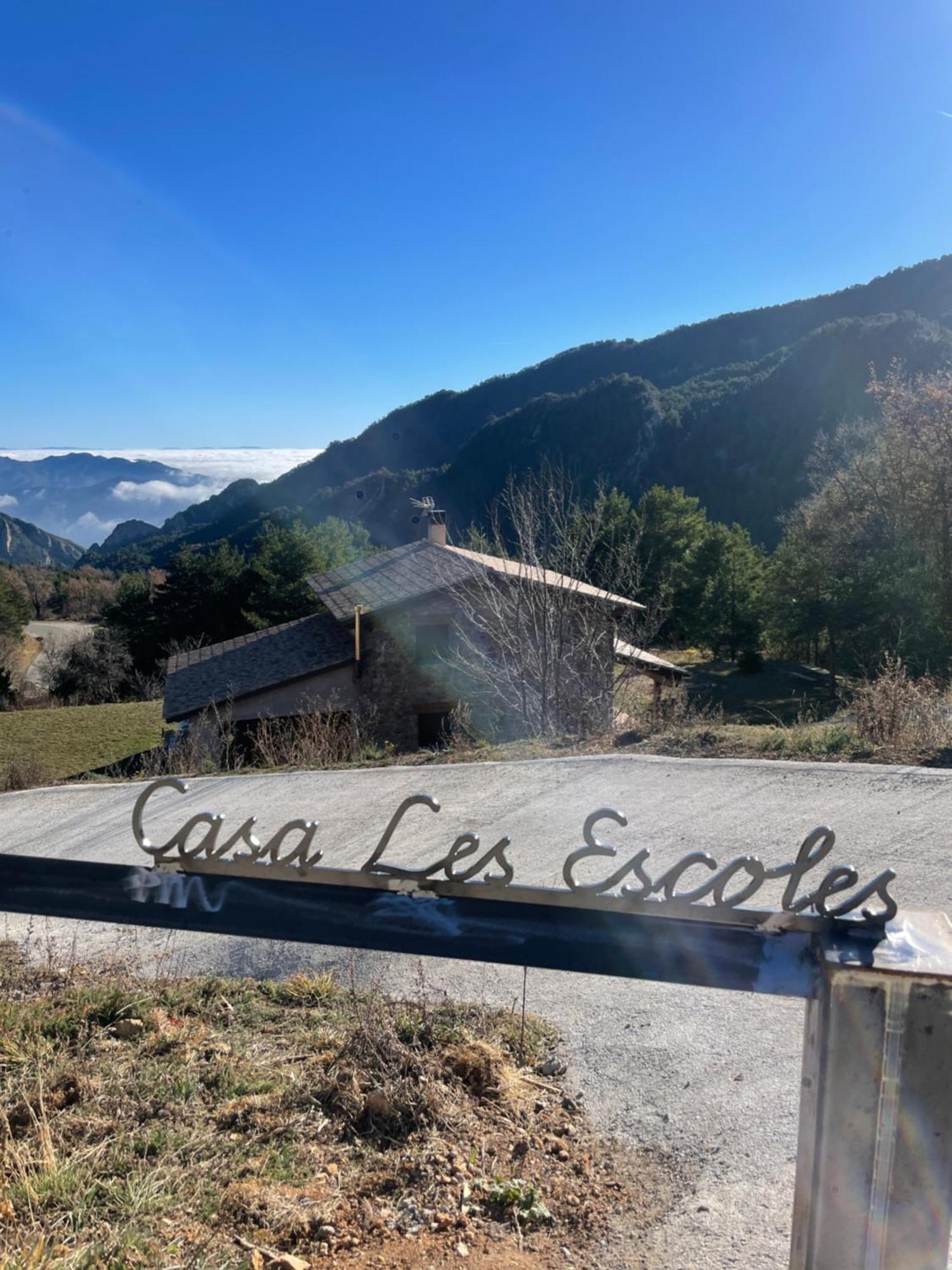 Casa De Les Escoles, Espinalbet - Alberga Castellar del Riu Eksteriør billede