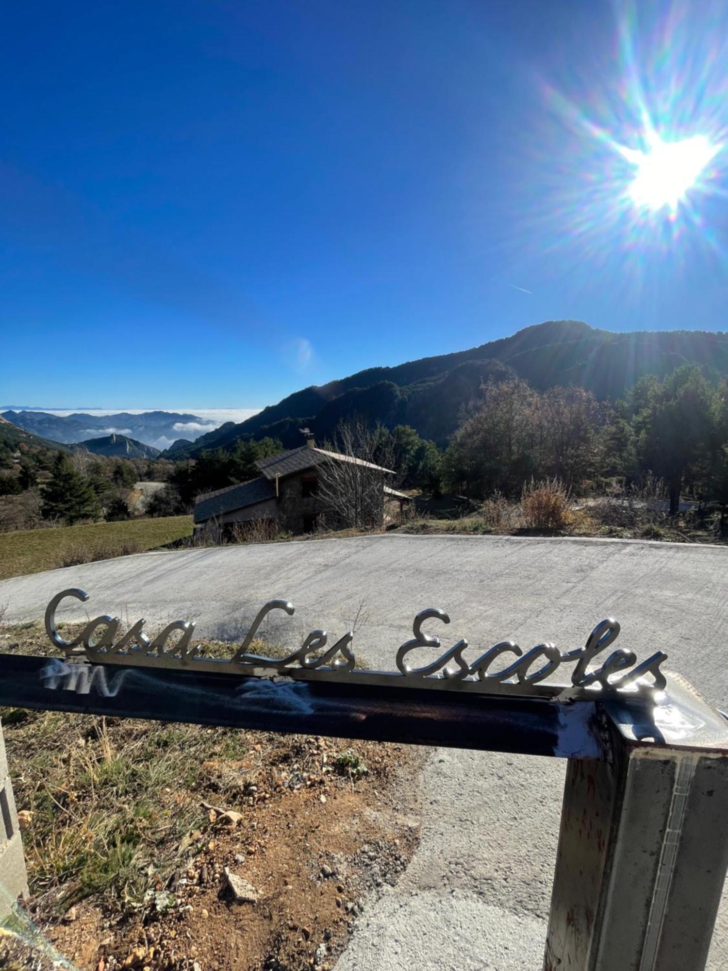 Casa De Les Escoles, Espinalbet - Alberga Castellar del Riu Eksteriør billede