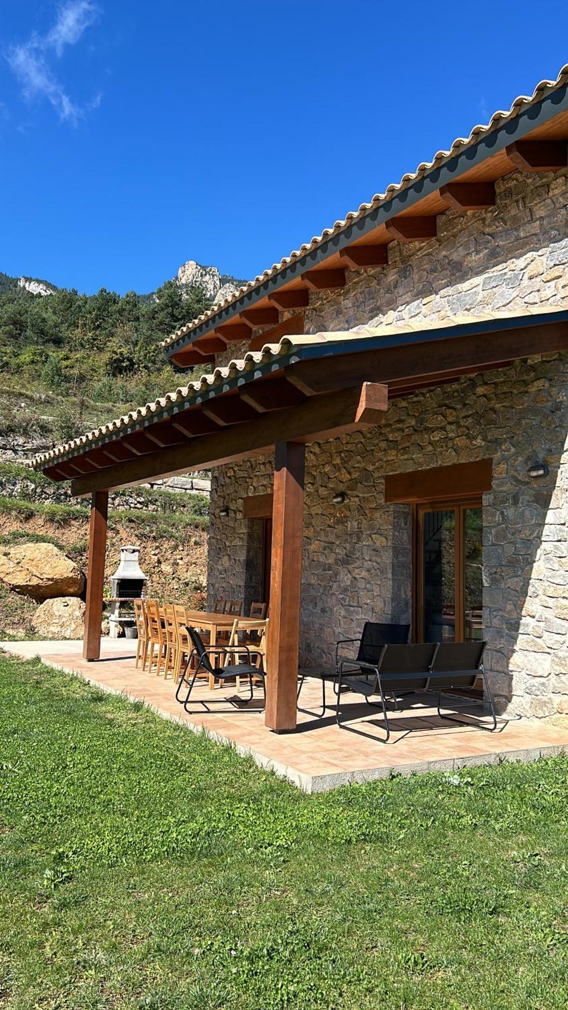 Casa De Les Escoles, Espinalbet - Alberga Castellar del Riu Eksteriør billede